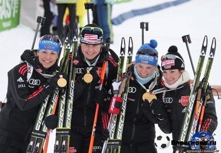 Германия - Украина Сегодня ставлю на сборную Германии в естафете..счетаю их одних из фаворитов сегодня на победу в