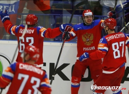 Русские хоккеисты вышли в полуфинал Кубка мира