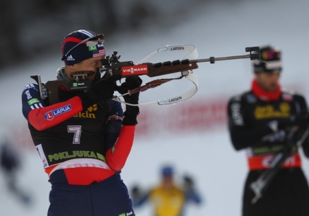 Еще один подарок от Марафона. Американец Тим Бёрк посильнее будет француза. В этом сезоне