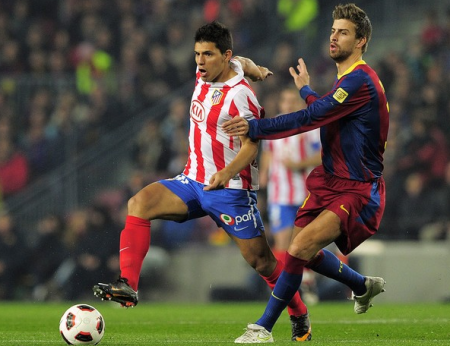 [center]Второй матч  противостояния между Барселоны и Атлетико Мадрид. В первой игре каталонцы