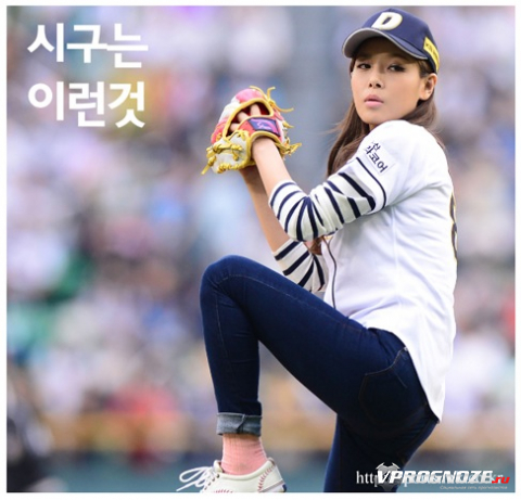 Бейсбол. Корея. Эл Джи против Кивум. Эл Джи проиграли оба матча причем с капитальным отрывом и