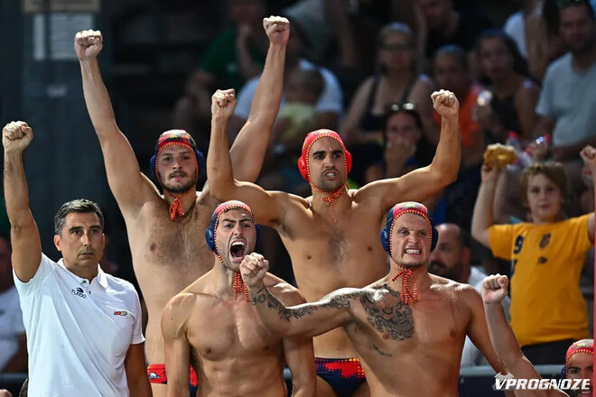 Мужская сборная Испании — чемпион мира по водному поло 2022 года