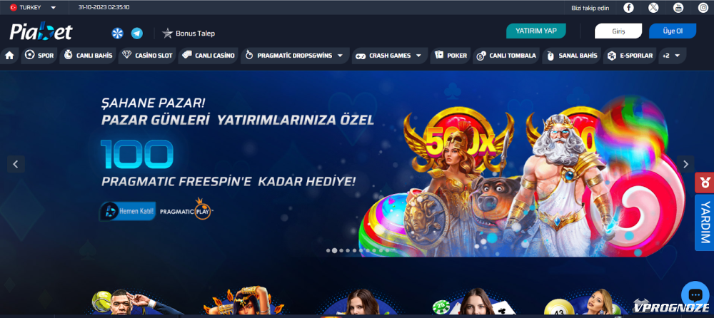 Официальный сайт онлайн-казино Piabet