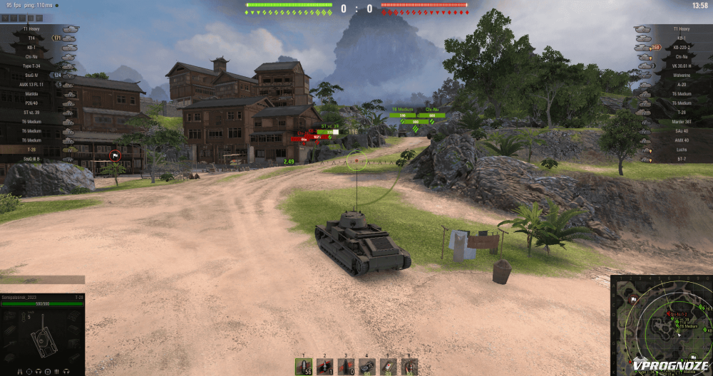 Игровой процесс в World of Tanks