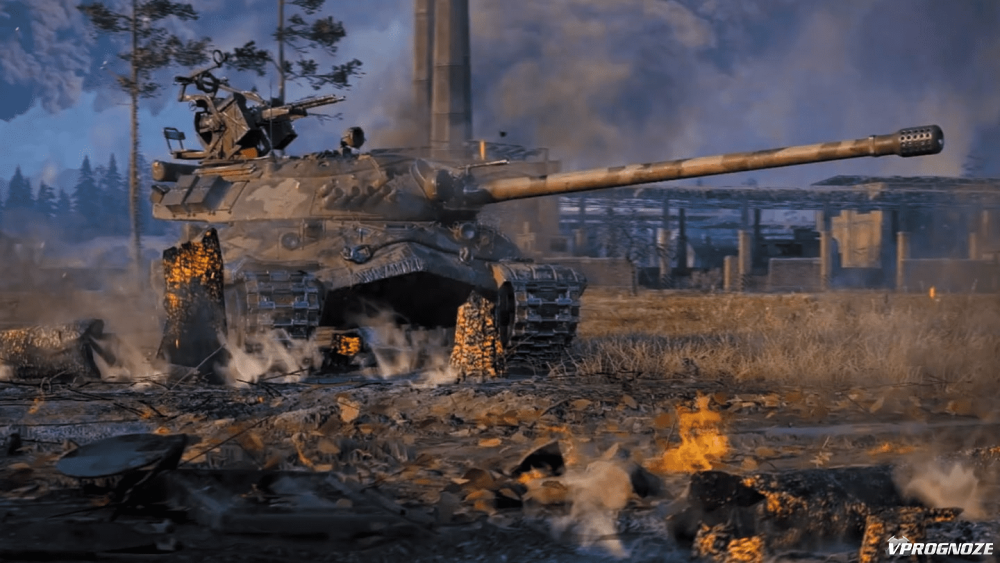 World of Tanks - one of the most populous online tank shooters