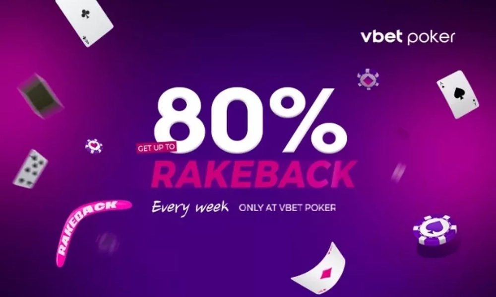 Акция «Рейкбек» в букмекерской конторе Vbet